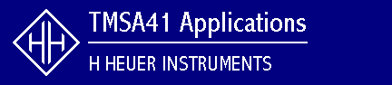 H HEUER INSTRUMENTS - Applications